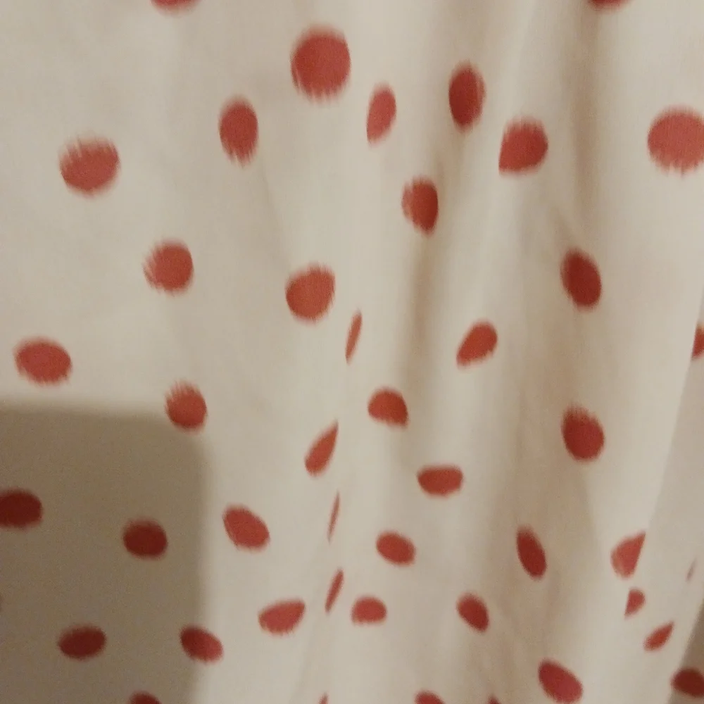 Blush pink polka dot blouse - Picture 2 of 3